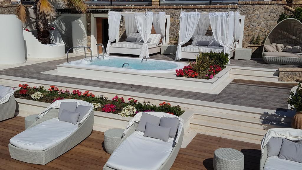Delfino Blu Wellness Boutique Hotel Ájosz Sztéfanosz Kültér fotó