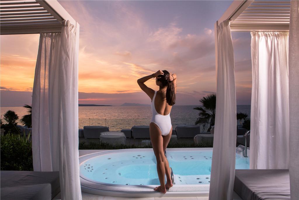 Delfino Blu Wellness Boutique Hotel Ájosz Sztéfanosz Kültér fotó