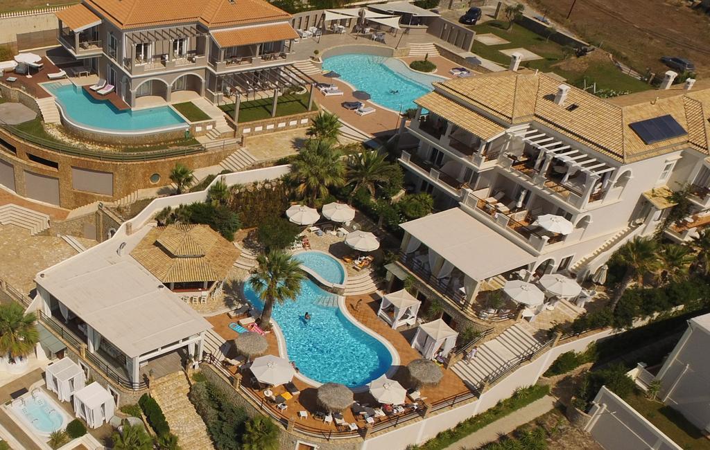 Delfino Blu Wellness Boutique Hotel Ájosz Sztéfanosz Kültér fotó